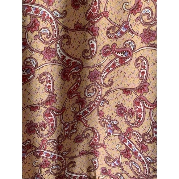 NWT Hayden Los Angeles Ruffle Neck Paisley Tiered Mini DressSize Small - Picture 9 of 16